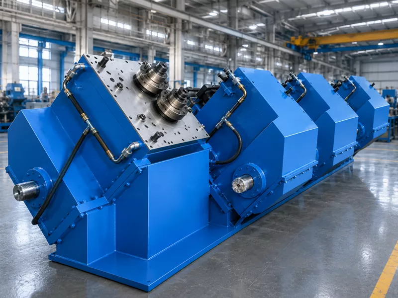 Kei hea nga whakamahinga matua o te Multi Stand Reducing Rolling Mill