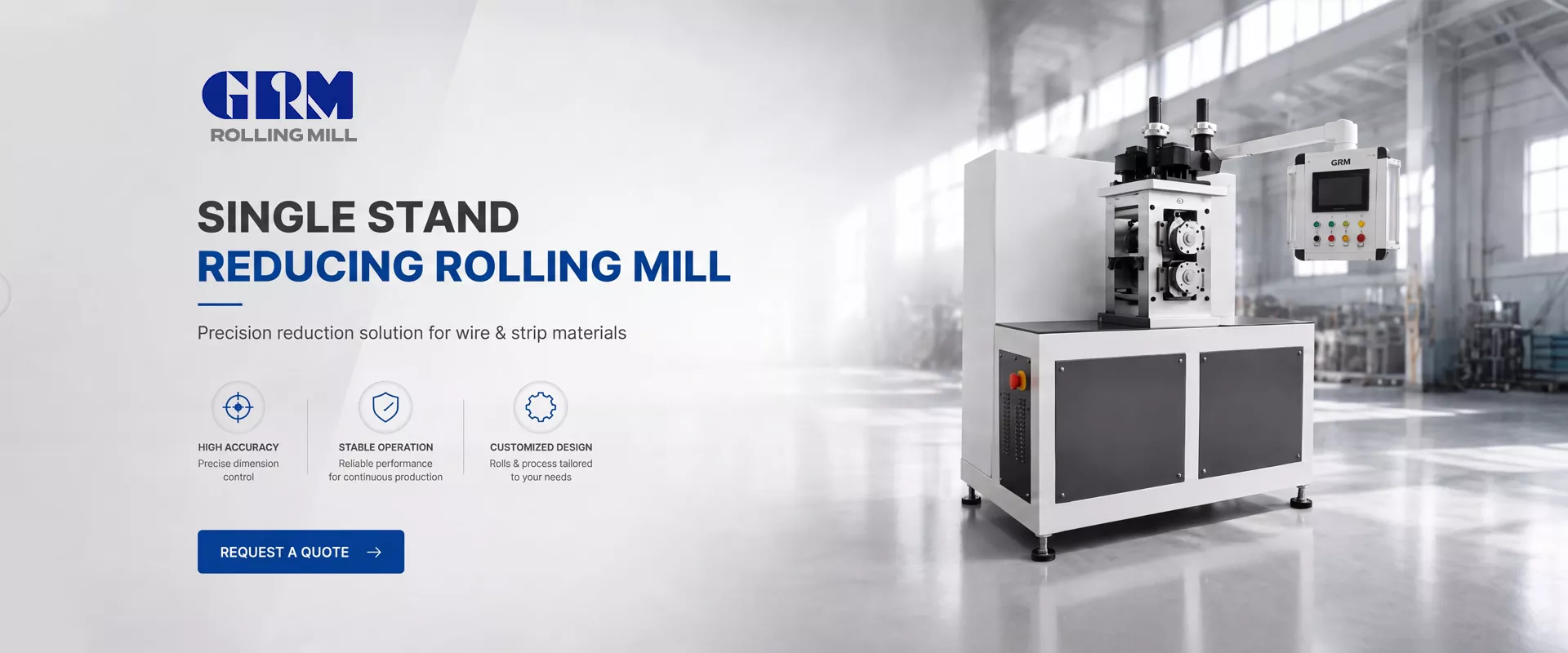China Flat Waea Rolling Mills Manufacturer